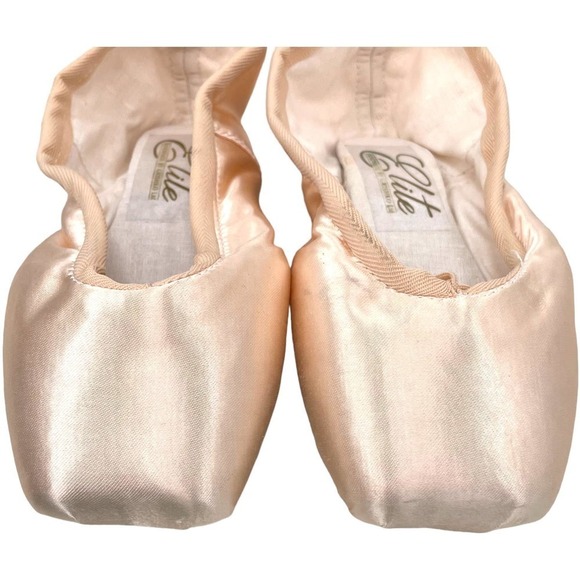 Grishko Elite European Pink Hard Shank Ballet Pointe Shoes Size 3.0 4X SS - Picture 6 of 10